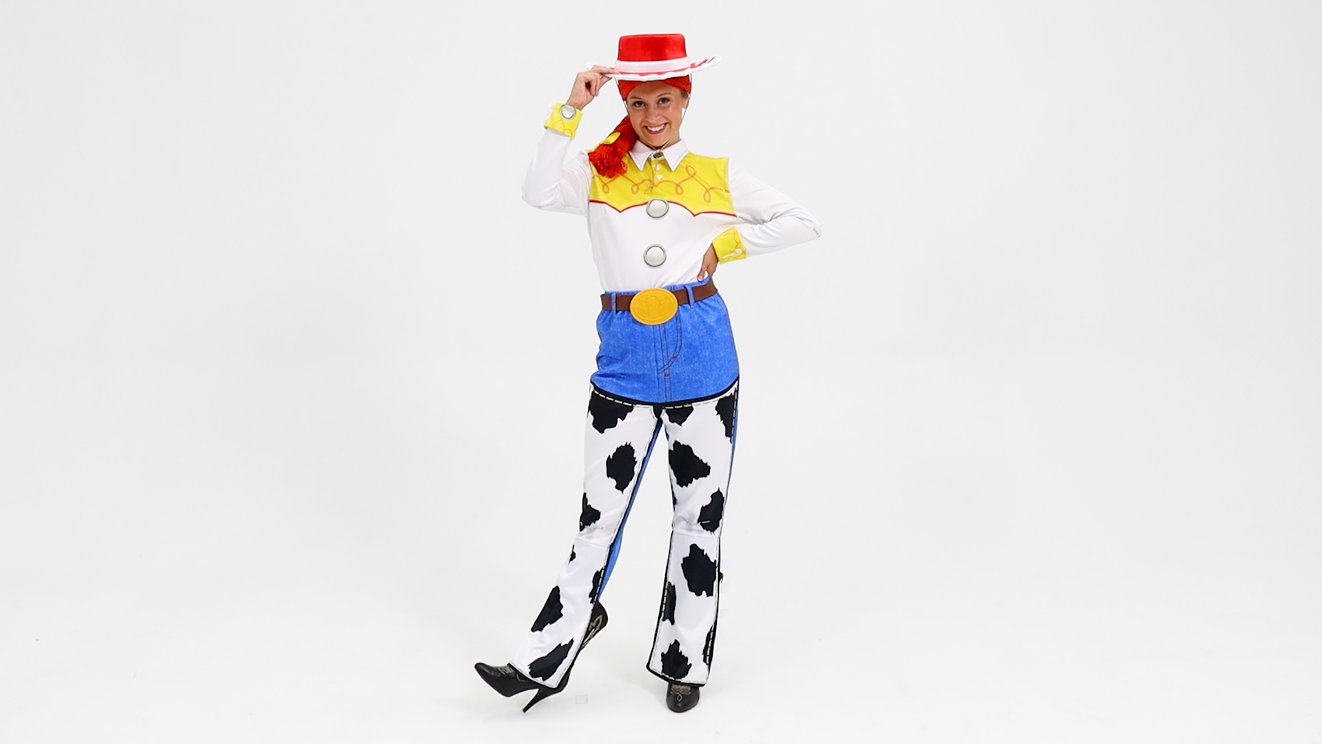 FUN3382AD Deluxe Disney Toy Story Jessie Costume for Women